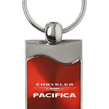 Chrysler Pacifica Rectangular Wave Key Fob - Red