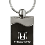 Honda Passport Rectangular Wave Key Fob - Black