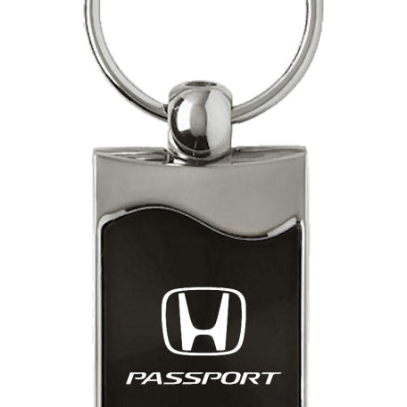 Honda Passport Rectangular Wave Key Fob - Black