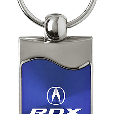 Acura RDX Rectangular Wave Key Fob - Blue