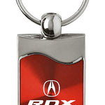 Acura RDX Rectangular Wave Key Fob - Red