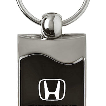 Honda Ridgeline Rectangular Wave Key Fob - Black