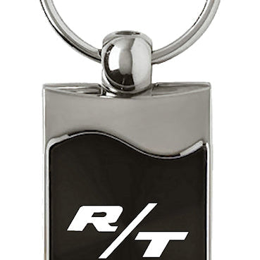 Dodge RT Rectangular Wave Key Fob - Black