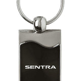 Nissan Sentra Rectangular Wave Key Fob - Black