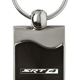 Dodge SRT-4 Rectangular Wave Key Fob - Black