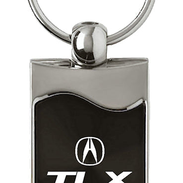 Acura TLX Rectangular Wave Key Fob - Black