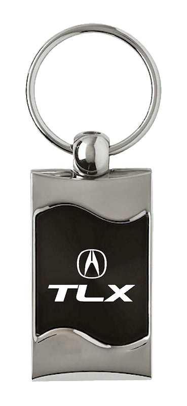 Acura TLX Rectangular Wave Key Fob - Black