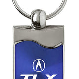 Acura TLX Rectangular Wave Key Fob - Blue