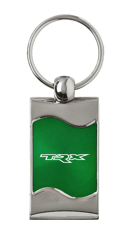 Ram TRX Rectangular Wave Key Fob - Green