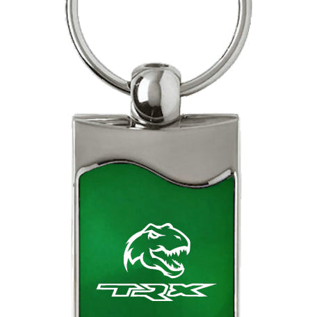 Ram TRX Dino Rectangular Wave Key Fob - Green