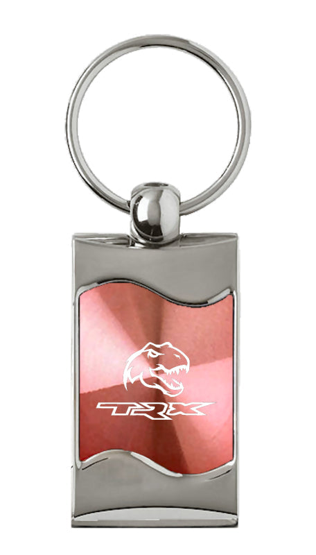 Ram TRX Dino Rectangular Wave Key Fob - Pink