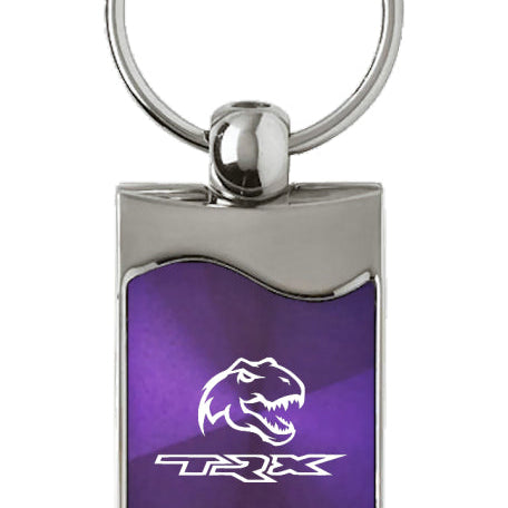 Ram TRX Dino Rectangular Wave Key Fob - Purple