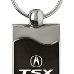 Acura TSX Rectangular Wave Key Fob - Black