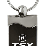 Acura TSX Rectangular Wave Key Fob - Black