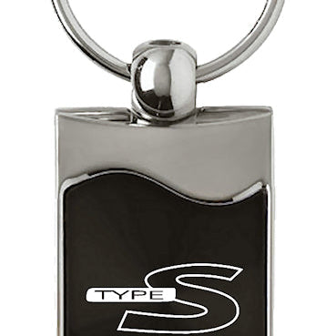 Acura Type-S Rectangular Wave Key Fob - Black