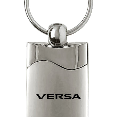Nissan Versa Rectangular Wave Key Fob - Silver
