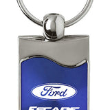 Ford Escape Rectangular Wave Key Fob - Blue