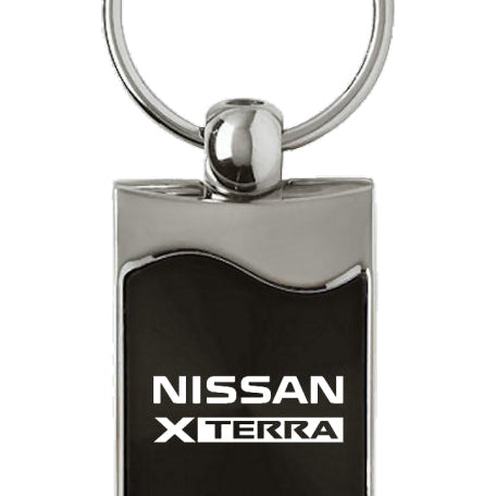 Nissan Xterra Rectangular Wave Key Fob - Black