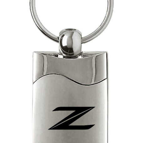 Nissan Z (New) Rectangular Wave Key Fob - Silver