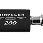 Chrysler 200 Anodized Aluminum Valet Key Fob - Black