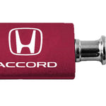 Honda Accord Anodized Aluminum Valet Key Fob - Burgundy