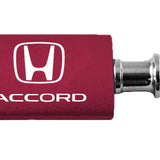 Honda Accord Anodized Aluminum Valet Key Fob - Burgundy