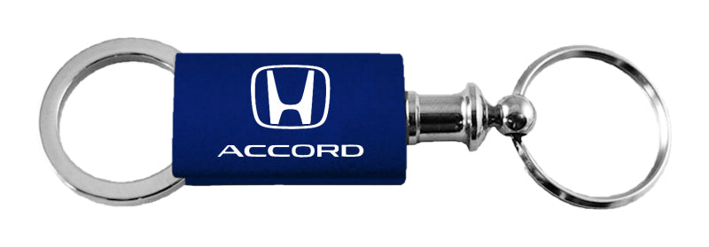 Honda Accord Anodized Aluminum Valet Key Fob - Navy