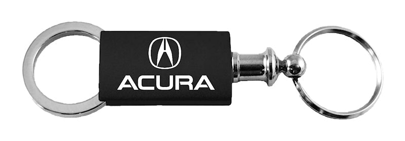 Acura Anodized Aluminum Valet Key Fob - Black