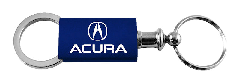 Acura Anodized Aluminum Valet Key Fob - Navy