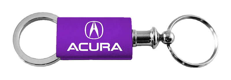 Acura Anodized Aluminum Valet Key Fob - Purple