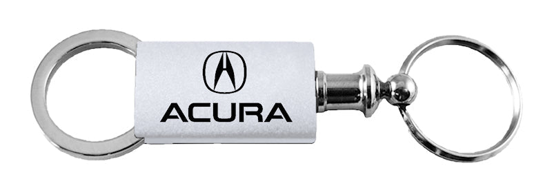 Acura Anodized Aluminum Valet Key Fob - Silver