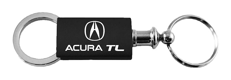 Acura TL Anodized Aluminum Valet Key Fob - Black