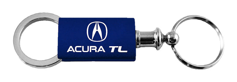 Acura TL Anodized Aluminum Valet Key Fob - Navy