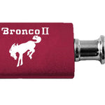 Ford Bronco II Anodized Aluminum Valet Key Fob - Burgundy