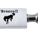 Ford Bronco II Anodized Aluminum Valet Key Fob - Silver