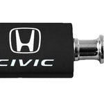 Honda Civic Anodized Aluminum Valet Key Fob - Black