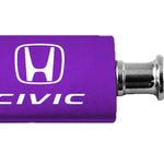 Honda Civic Anodized Aluminum Valet Key Fob - Purple