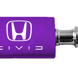 Honda Civic (Reverse C) Anodized Aluminum Valet Key Fob - Purple