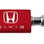 Honda Civic (Reverse C) Anodized Aluminum Valet Key Fob - Red