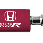 Honda Civic Type R Anodized Aluminum Valet Key Fob - Burgundy