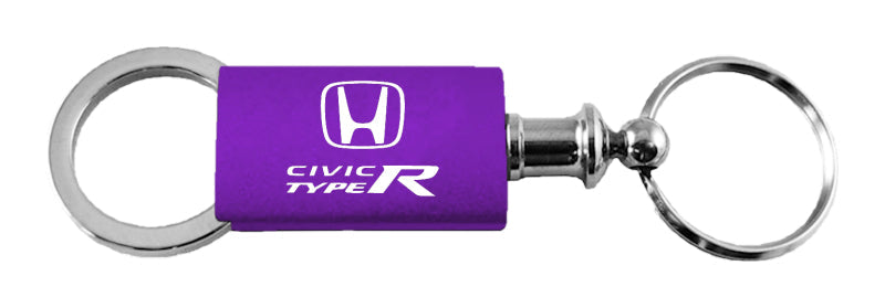 Honda Civic Type R Anodized Aluminum Valet Key Fob - Purple