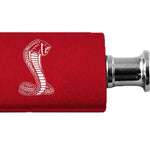 Mustang Cobra Anodized Aluminum Valet Key Fob - Red