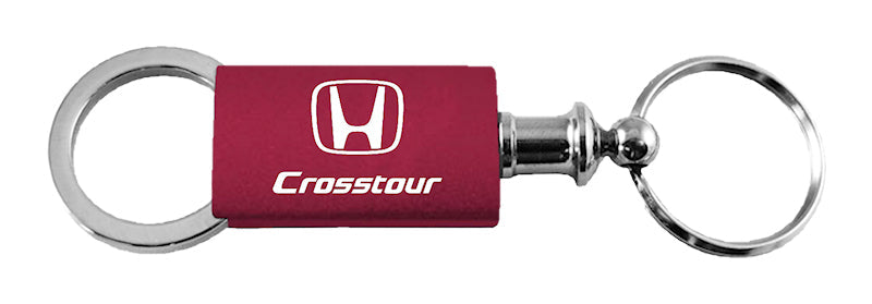 Honda Crosstour Anodized Aluminum Valet Key Fob - Burgundy