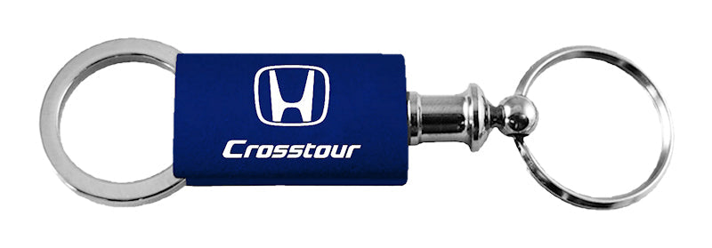 Honda Crosstour Anodized Aluminum Valet Key Fob - Navy