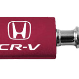 Honda CR-V Anodized Aluminum Valet Key Fob - Burgundy