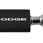 Dodge Anodized Aluminum Valet Key Fob - Black