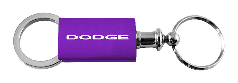 Dodge Anodized Aluminum Valet Key Fob - Purple