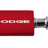 Dodge Anodized Aluminum Valet Key Fob - Red