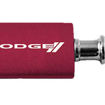 Dodge Stripe Anodized Aluminum Valet Key Fob - Burgundy