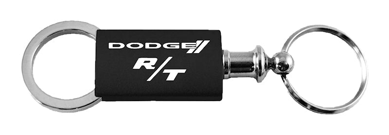 Dodge R/T Anodized Aluminum Valet Key Fob - Black